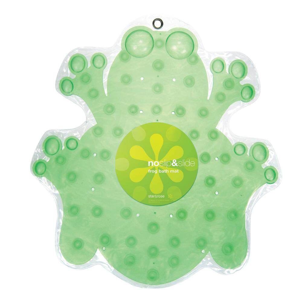 Green Frog Bath Mat - Click to enlarge