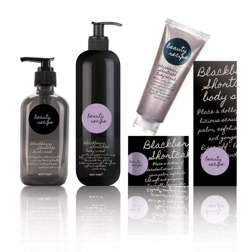 Beauty Recipe body scrub - Blackberry Shortcake Beauty Recipe body scrub - Blackberry Shortcake