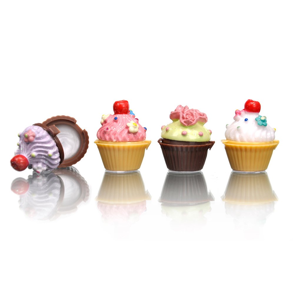 Cupcake lip gloss women, lip balm Product Detail Star & Rose