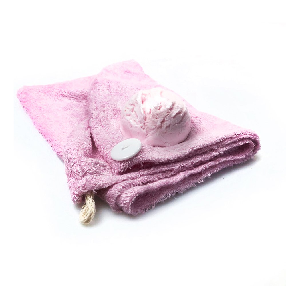 Bamboo Hair Turban - Pink Bamboo Hair Turban - Pink
