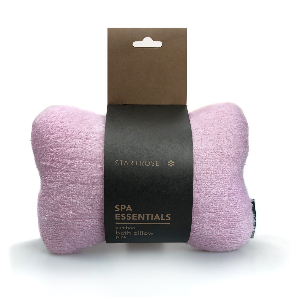 Bamboo bath Pillow - Pink Bamboo bath Pillow - Pink